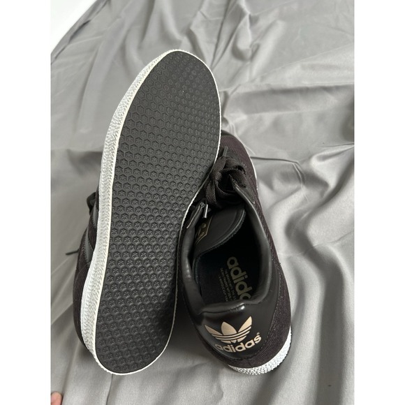 ADIDAS Originals gazelle Mens Sz 8.5 Brown Corduroy EUC casual walking shoe - Picture 4 of 5